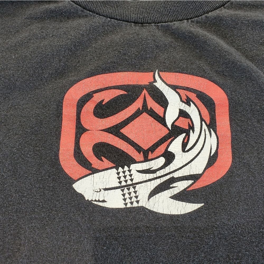 Maui Built Red Logo Shark T Shirt M Mauibuilt - Picture 4 of 6